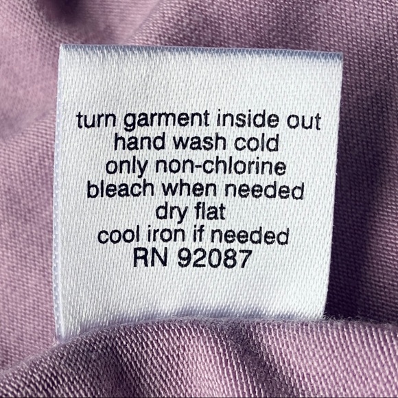 Saks Fifth Avenue Dusty Lavender Layered Ruffle Tank Stretchy Soft Size Small - Picture 10 of 14